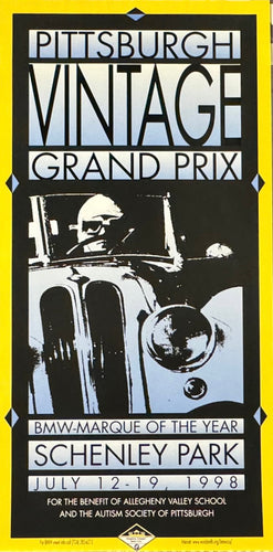 1998 Pittsburgh Vintage GP Poster