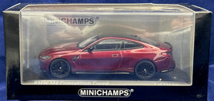 Minichamps 1:43 BMW M4 Competition Coupe 1 of 336 Aventurinrot metallic