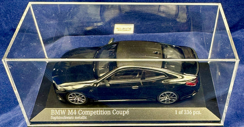 Minichamps 1:43 BMW M4 Competition Coupe 1 of 336 Saphirschwarz metallic