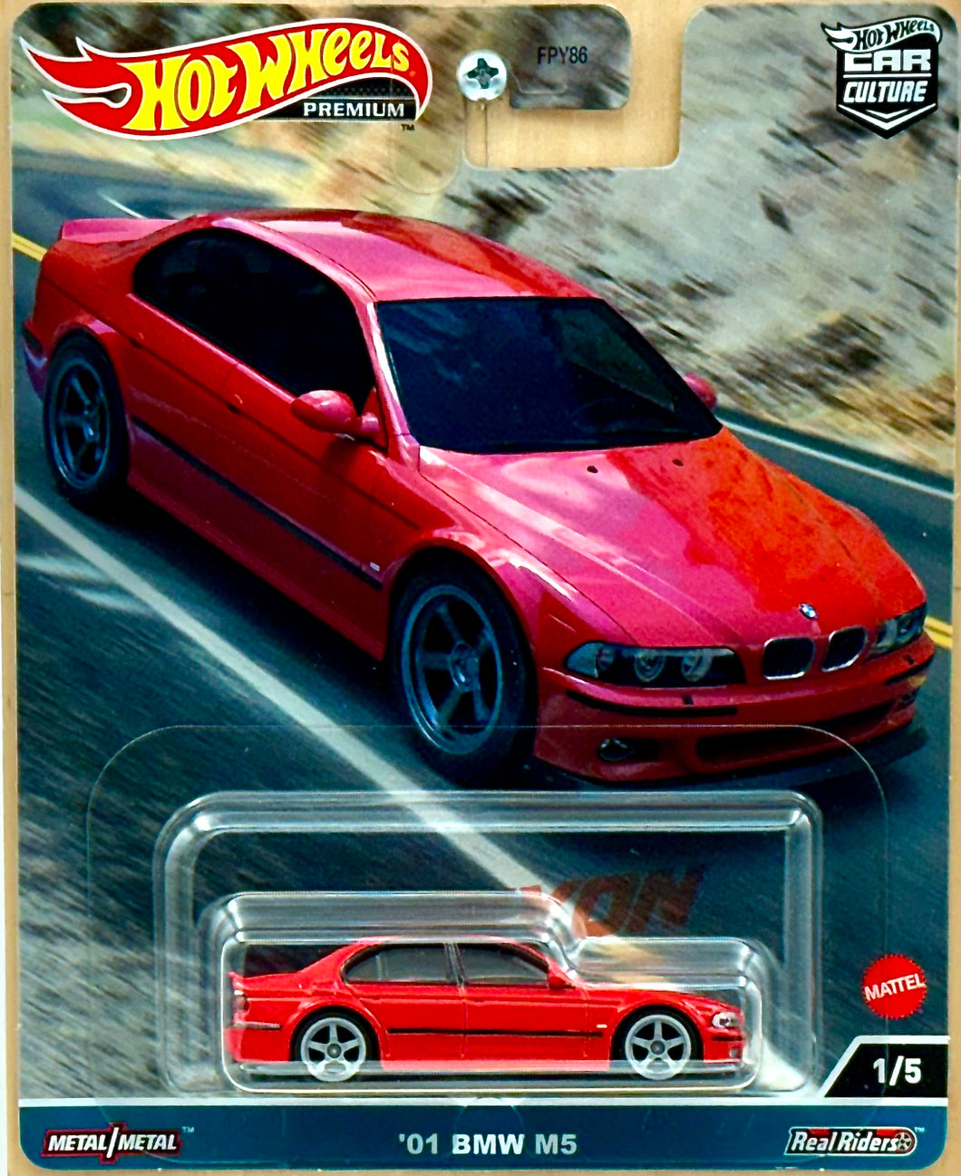 Hot Wheels '01 BMW M5 Car Culture 1/5
