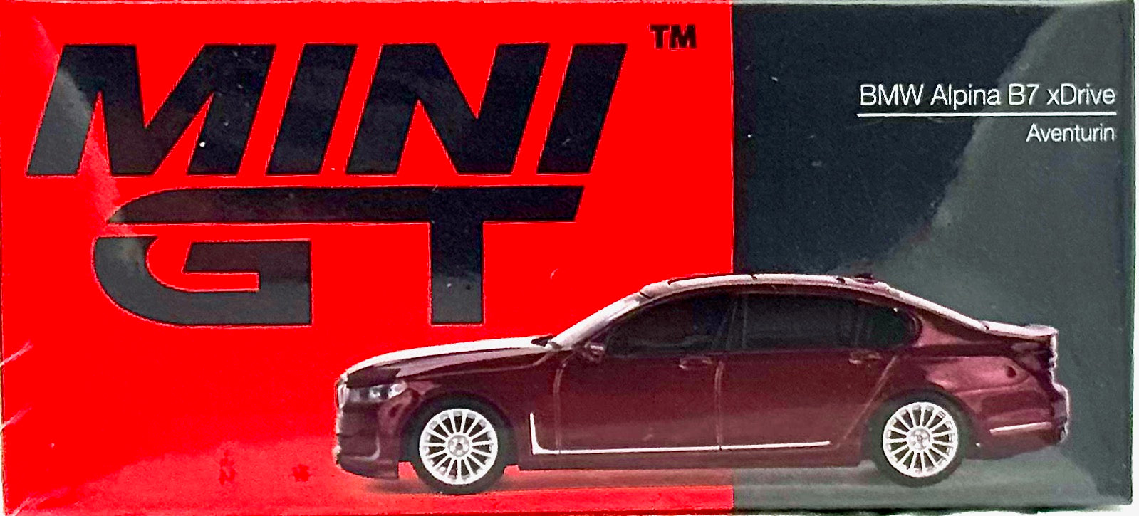 1/64 BMW ALPINA B7 xDRIVE スタンス 精密ミニカー CHASE ! Mini GT 1:64 BMW Alpina B7 xDrive Alpina Blue
