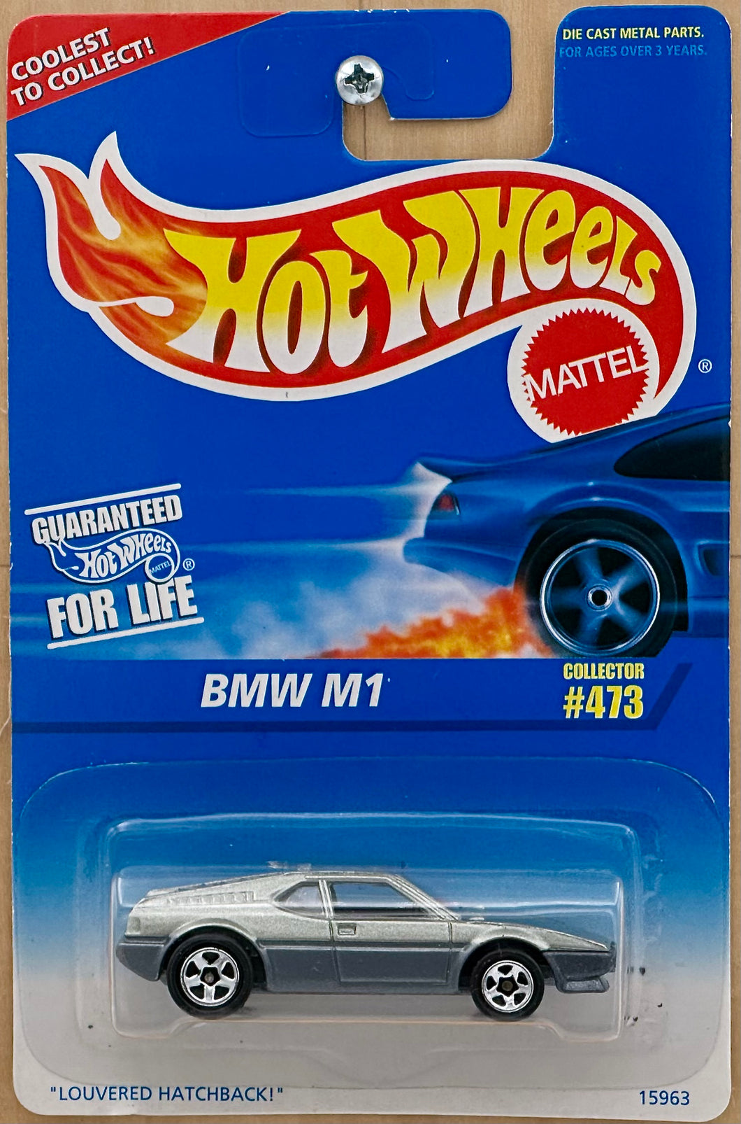 Hot Wheels 1:64  Silver BMW M1