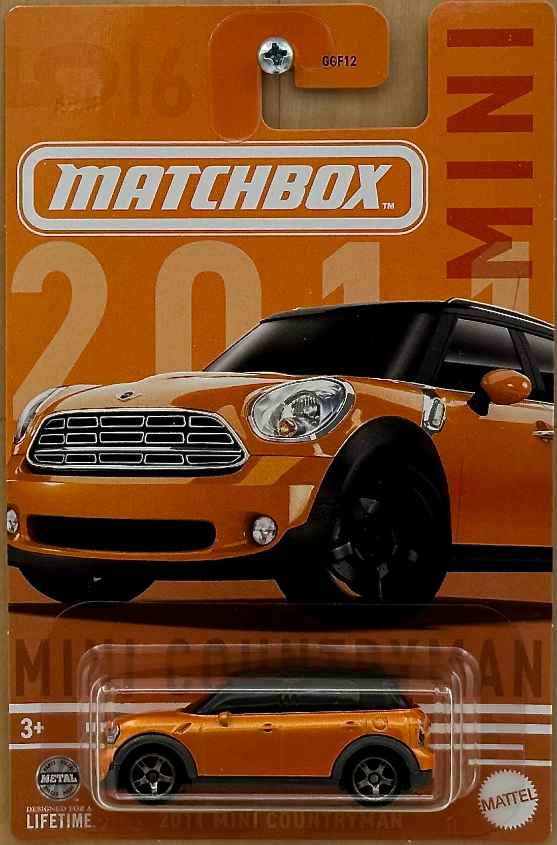 Matchbox 2010 MINI COUNTRYMAN 5/6 - BMW CCA Foundation