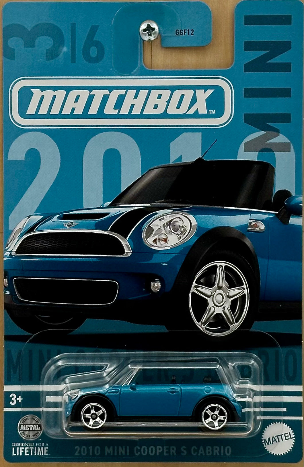 Matchbox 2010 MINI COOPER S CABRIO 3/6
