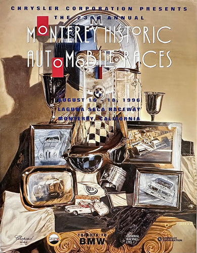 1996 Monterey Historic Automobiles Poster
