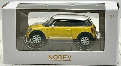 Norev 1:54 Mini Cooper One 2006 Yellow