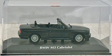 Load image into Gallery viewer, Maxichamps 1:43 Black Metallic BMW 1988 E30 M3 Cabriolet