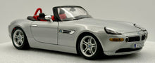 Load image into Gallery viewer, Burago 1:18 Silver BMW Z8