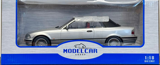 Model Car Group 1:18 1996 silver Alpina B3 3.2 Convertible