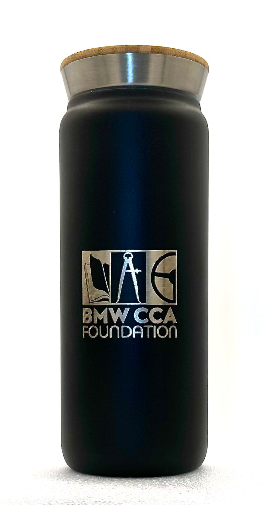18 OZ Stainless Steel Bottle with Foundation logo - BMW CCA Foundation