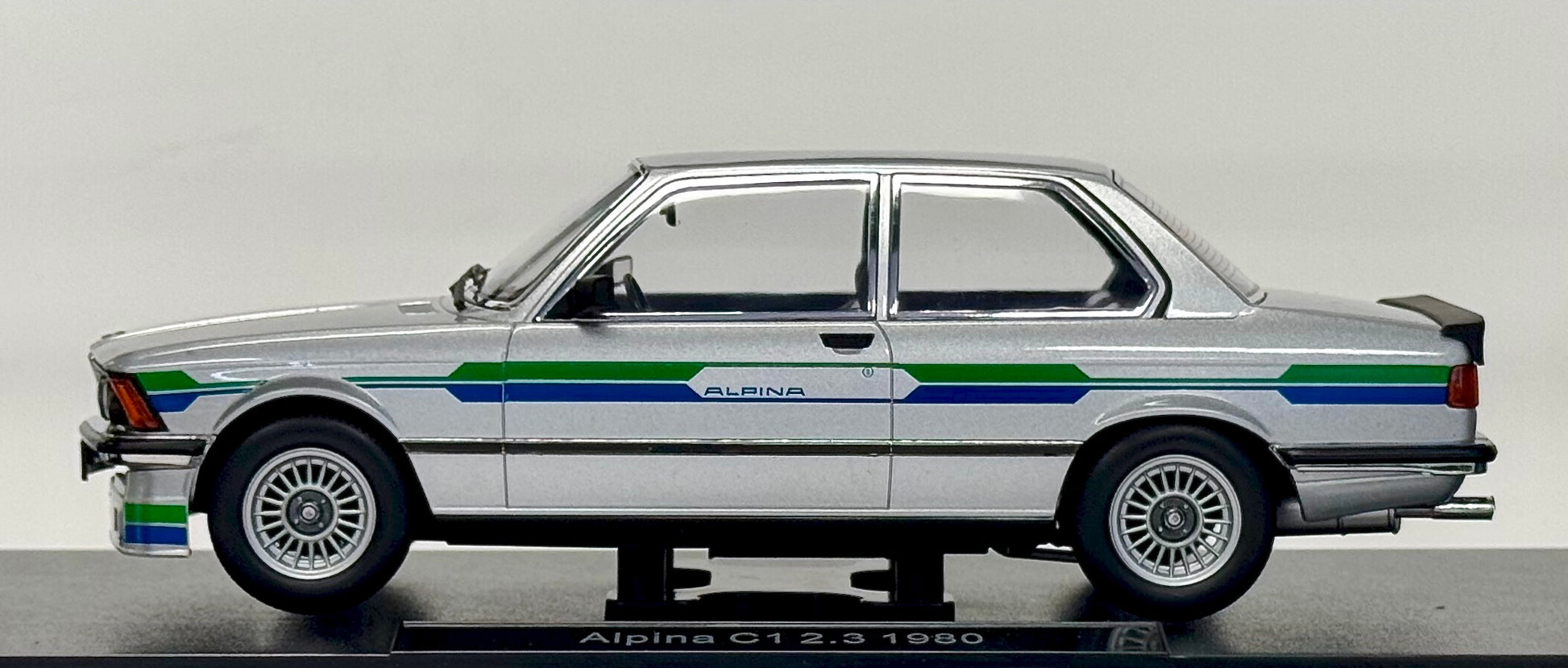 KK SCALE  1:18 1980 Silver Alpina C1 (E21) 2.3 - BMW CCA Foundation