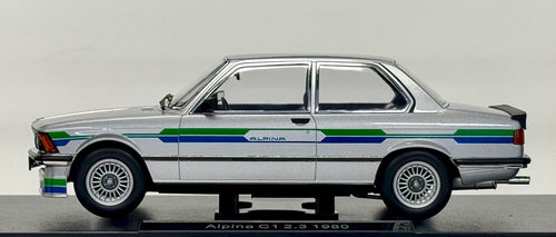 KK SCALE  1:18 1980 Silver Alpina C1 (E21) 2.3