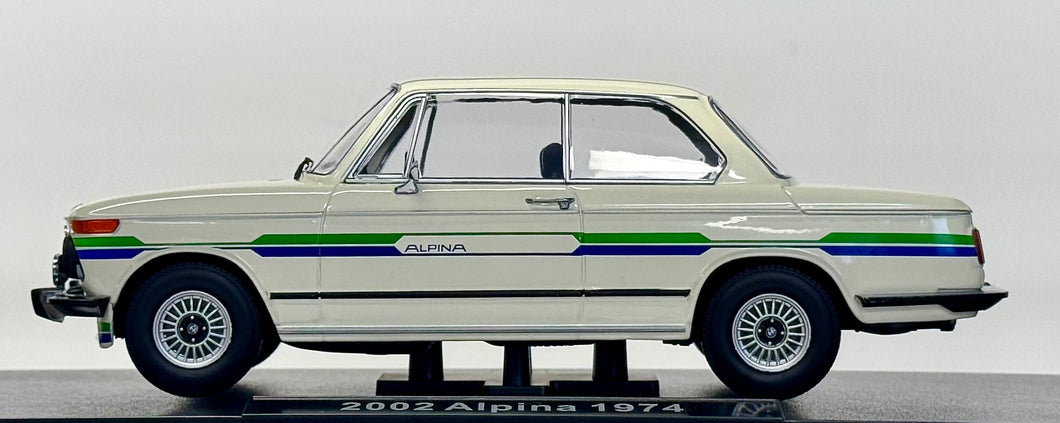 KK SCALE  1:18 White 1974 Alpina 2002