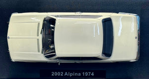 KK SCALE  1:18 White 1974 Alpina 2002