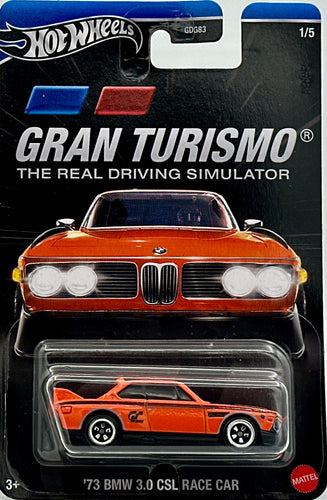 Hot Wheels '73 BMW 3.0 CSL Race Car GRAN TURISMO