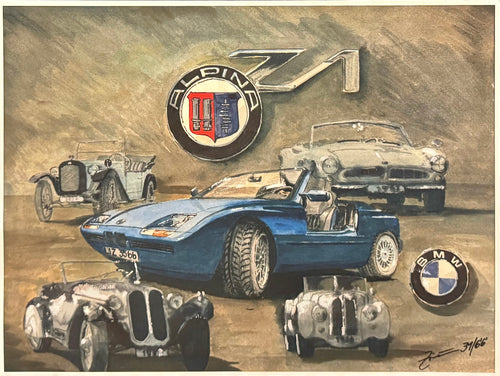 Alpina Z1 numbered print