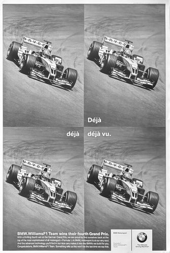 Deja vu., BMWNA Ad Artwork Large