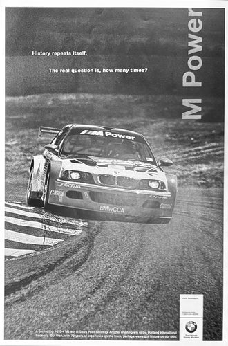 History repeats itself, BMWNA Ad Artwork Large