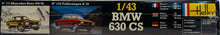 Load image into Gallery viewer, Heller 1/43 BMW 630 CS kit w/transkit for ISO Roulements 1983 car