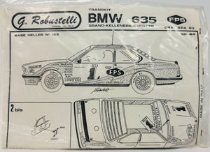 Heller 1/43 BMW 630 CS kit w/transkit for 1983 Spa 24h race