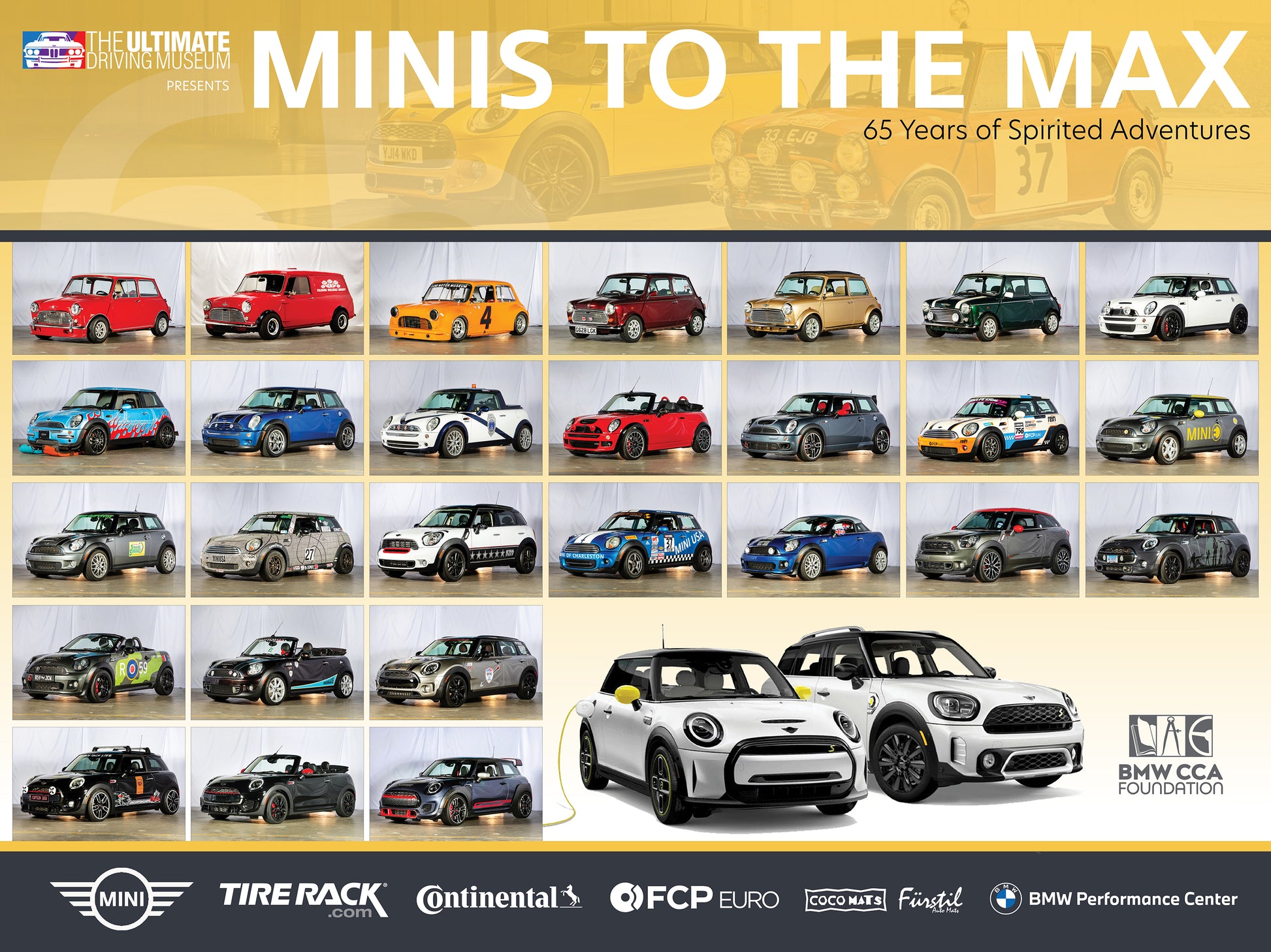 Mini Exhibit TOC Poster - BMW CCA Foundation