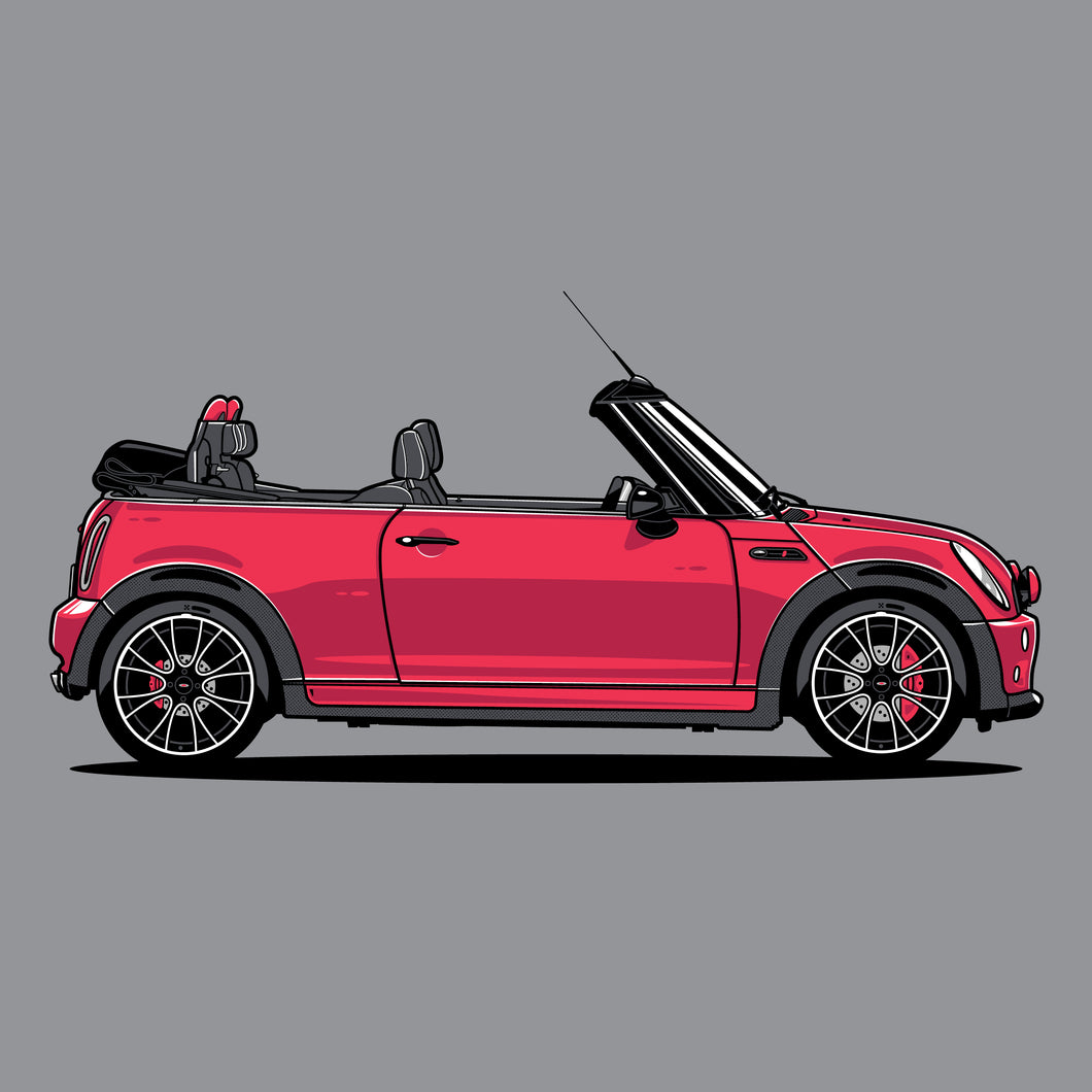 2006 MINI Cooper S JCW Convertible Canvas Print