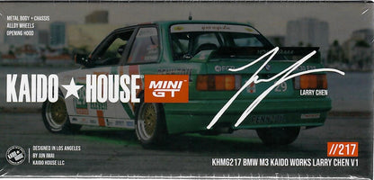 MINI GT 1/64 - BMW M3 (E30) Kaido Works V1 - 1989