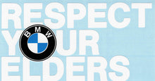 Load image into Gallery viewer, Respect Your Elders window sticker (L)