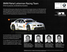 Load image into Gallery viewer, Autographed Signuature Card - BMW Rahal Letterman Racing Team 2009