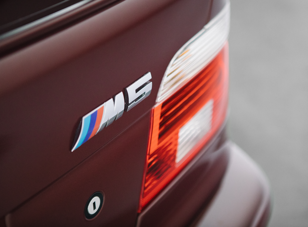 Canvas Print, M5 Rear Bumper View