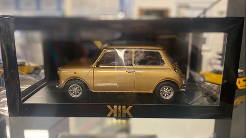 KK SCALE MODELS 1:12 GOLD MINI COOPER SUNROOF LHD