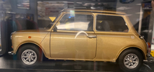 Load image into Gallery viewer, KK SCALE MODELS 1:12 GOLD MINI COOPER SUNROOF LHD