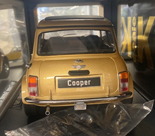 Load image into Gallery viewer, KK SCALE MODELS 1:12 GOLD MINI COOPER SUNROOF LHD