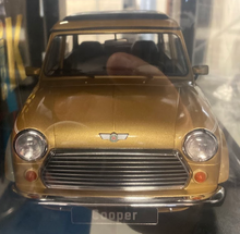 Load image into Gallery viewer, KK SCALE MODELS 1:12 GOLD MINI COOPER SUNROOF LHD