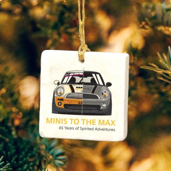 MINIS TO THE MAX Christmas Ornament - BMW CCA Foundation