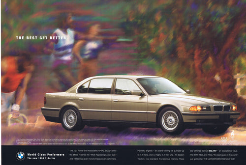 The best get better, 1996 BMWNA Advertising Art - BMW CCA Foundation