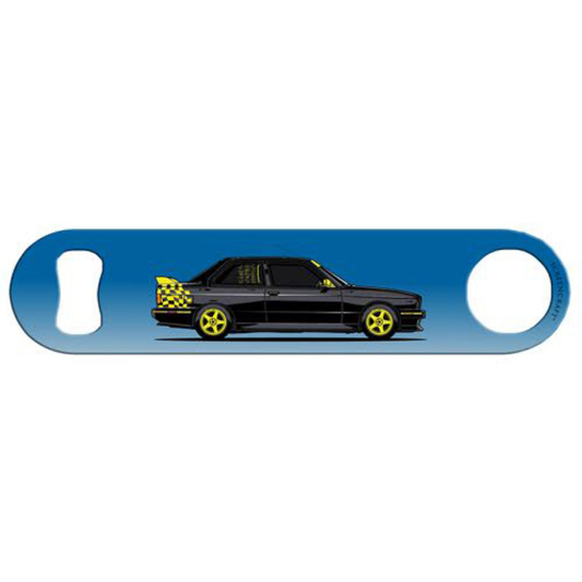Wooley - Black/Yellow E30 M3 Bottle Opener