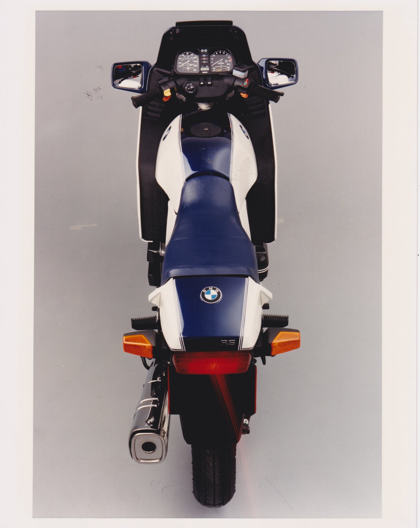 Color Press Photo - K100RS top view - BMW CCA Foundation