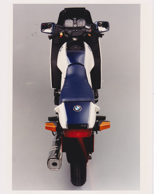Color Press Photo - K100RS top view - BMW CCA Foundation