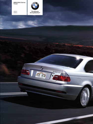 Brochure - BMW 2004 3 Series Coupe 325Ci 330Ci - E46 (2nd Version) - BMW CCA Foundation