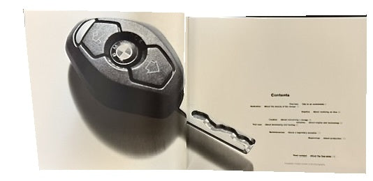 BMW Z8 Owner's Book