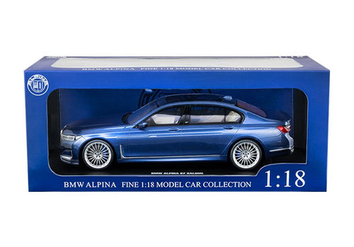 BMW ALPINA B7 LCI (G12), 1:18 Scale Model in ALPINA Blue