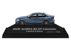 BMW ALPINA B5 GT Sedan (G30) 1:87 Scale Model in Arctic Race Blue