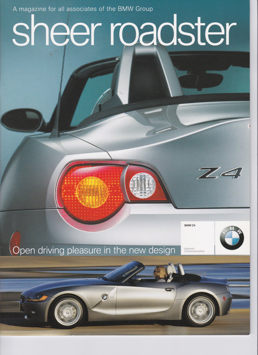 Magazine - sheer roadster BMW Z4 - BMW CCA Foundation
