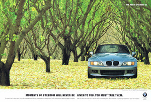 THE NEW 6-CYLINDER Z3, 1997 BMWNA Advertising Art