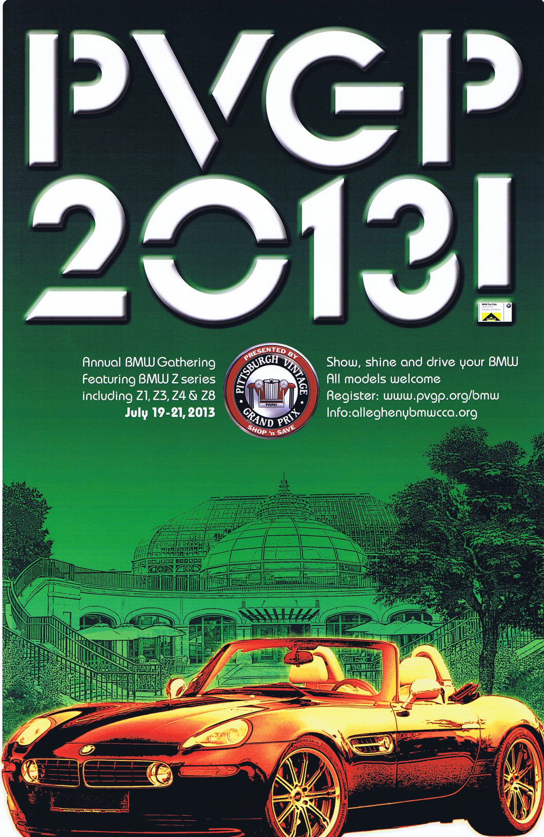 Poster - Pittsburgh Vintage Grand Prix 2013