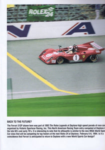 Rolex at Daytona 24 The Men & Machines of Speed Weeks '93