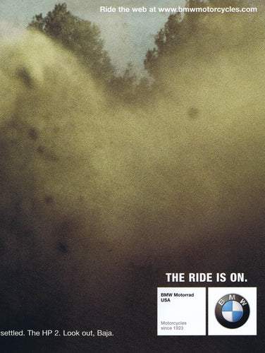 Brochure - The forecast for Baja? Dust storms. - 2006 Full Model Line BMW Motorcycle Brochure