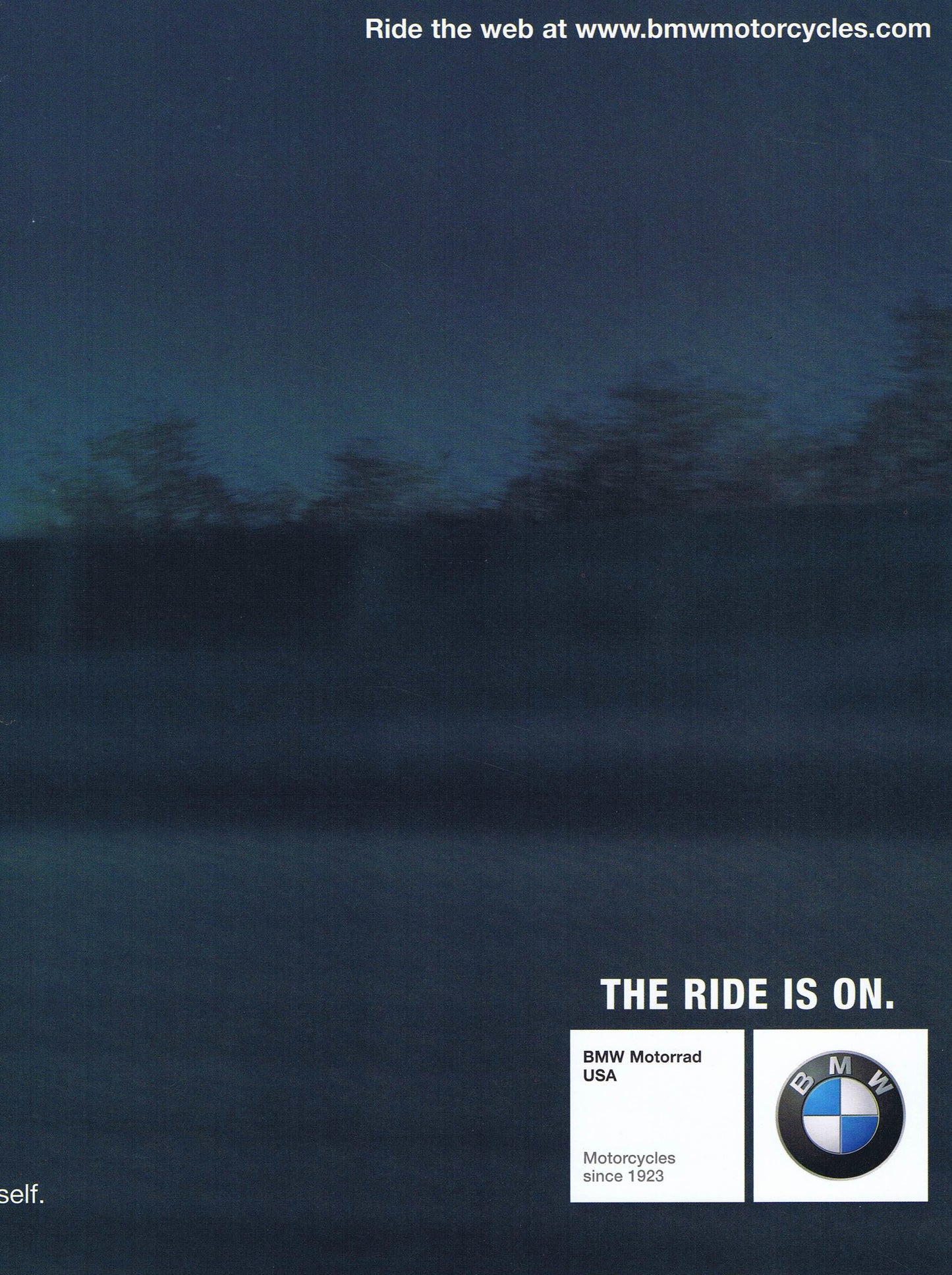 Brochure - With great power comes even greater responsibility. - 2006 FML BMW Motorcycles - BMW CCA Foundation
