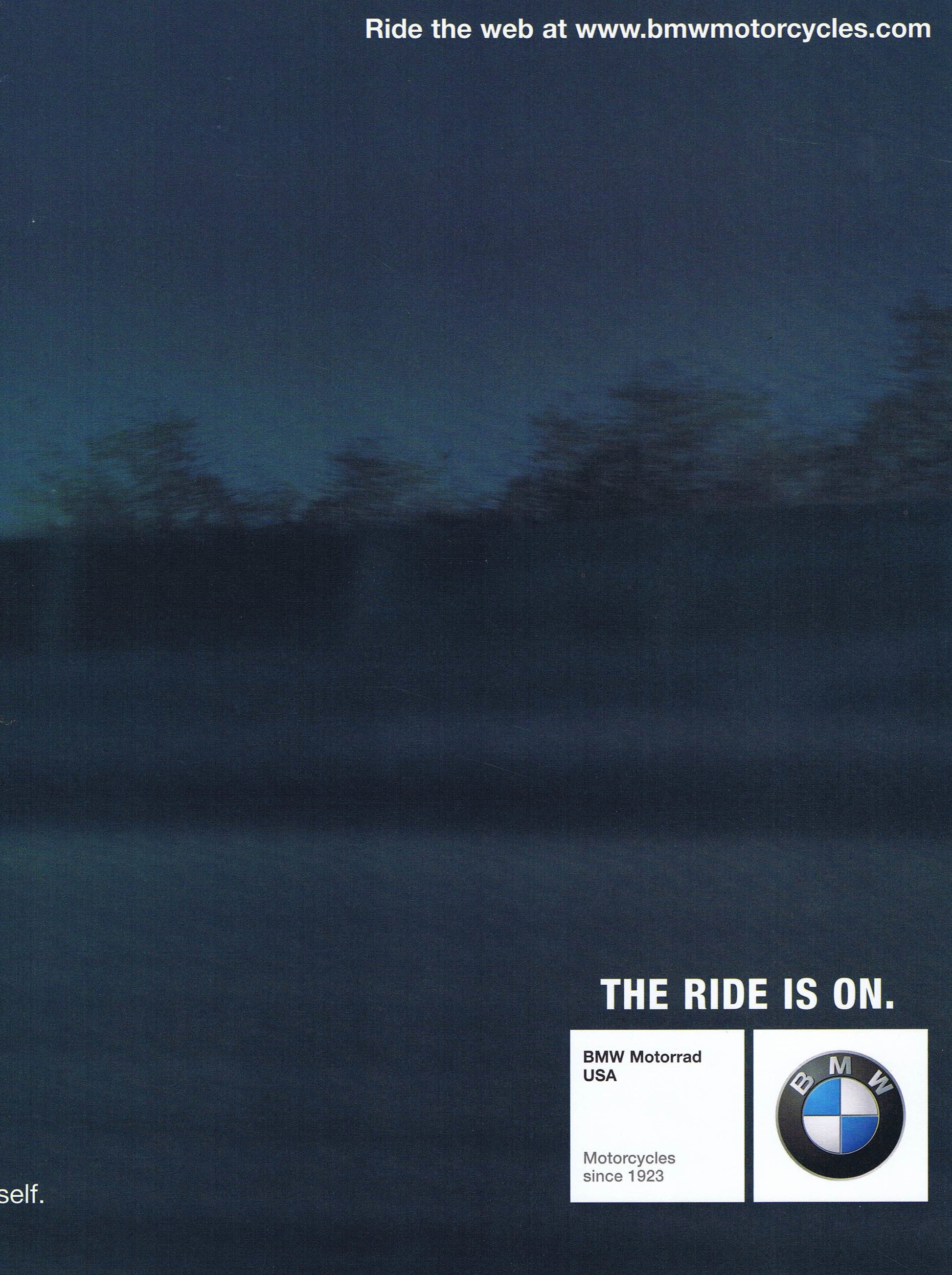 Brochure - With great power comes even greater responsibility. - 2006 FML BMW Motorcycles - BMW CCA Foundation